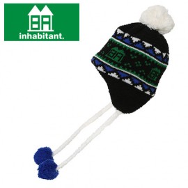 [INHABITANT] 인하비던트 HOUSE MIMI BEANIE BK