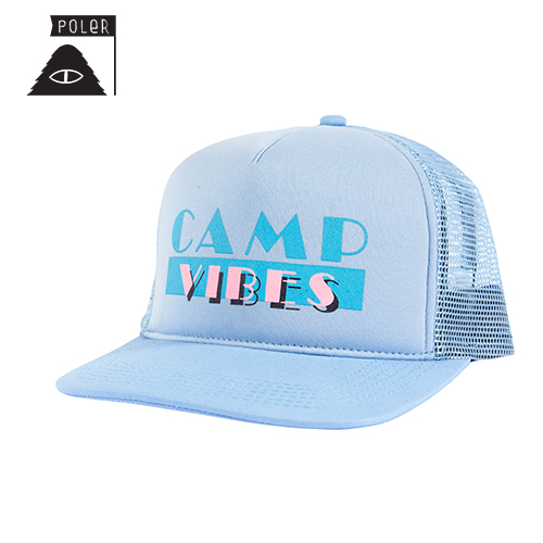 [POLER STUFF]TRUCKER MIAMI CAMP VIBES STRATOSPHERE(폴러스터프 2016 S/S)