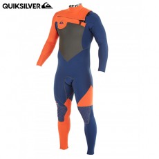 [QUIKSILVER]AG47 Performance 3/2mm Chest Zip Steamer Wetsuit XKK