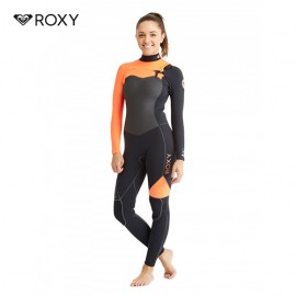 [ROXY]3/2 AG47 Performance Chest Zip Steamer Wetsuit XKK