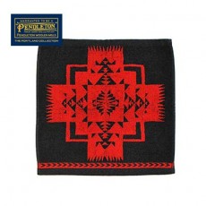 [PENDLETON] 664  HAND TOWEL_BK_SCARLET 팬들턴 핸들타올