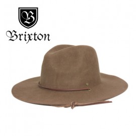 [BRIXTON] MAYFIELD 2 FEDORA DARK TAN (브릭스톤 메이필드 페도라 브라운)