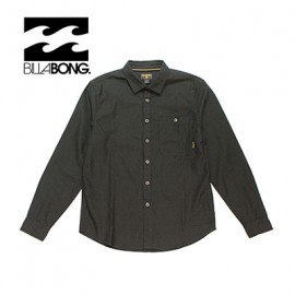 [BILLABONG] AG-012-100 STH SEA CANVAS X long sleeves shirt (빌라봉 캔버스 롱셔츠 블랙)