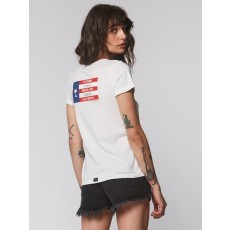 [THRILLS] Womens Nebraska Tee WHITE (스릴스 우먼스 네브라스카 티)