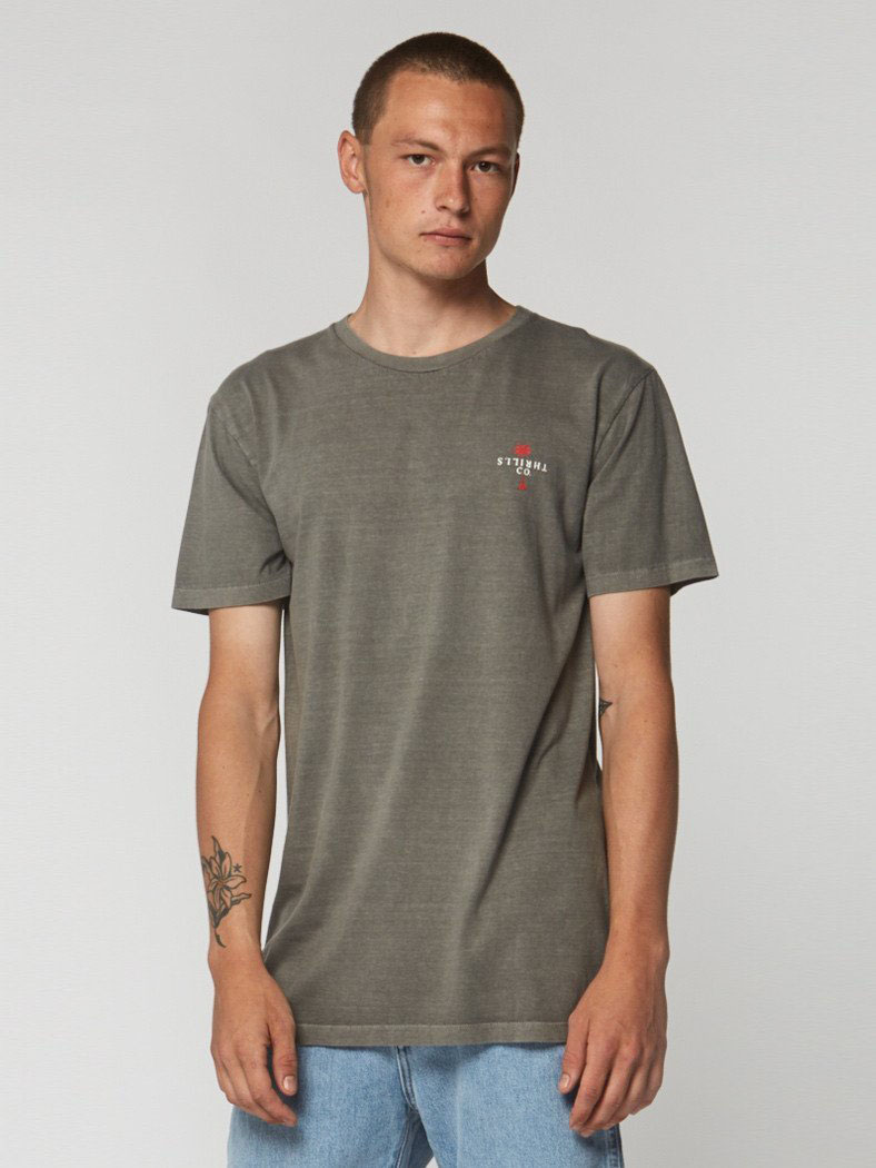 [THRILLS] Thrills Wanderer Tee - Faded Grey (스릴스 원더라 티셔츠)