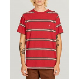 [VOLCOM] 볼컴 반팔티셔츠 BEAUVILLE CREW SHORT SLEEVE TEE(BURGUNDY)