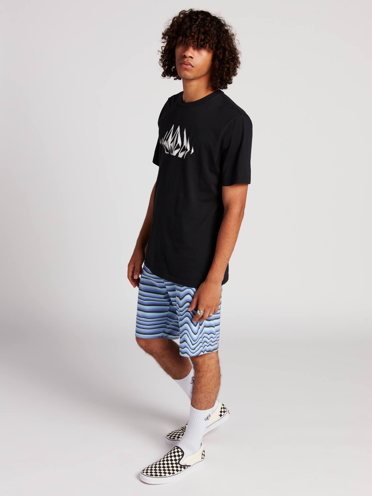 [VOLCOM] 볼컴 반팔티셔츠 STONE SOUNDS SHORT SLEEVE TEE (black)