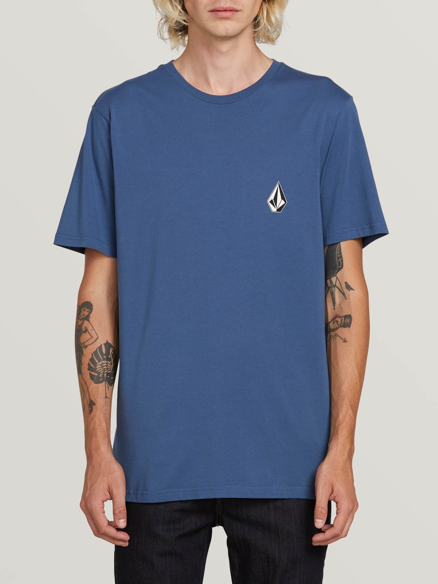 [VOLCOM] 볼컴 반팔티셔츠 DEADLY STONE SS TEE (indigo)