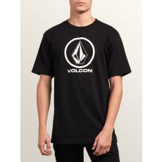 [VOLCOM] 볼컴 반팔티셔츠 CRISP STONE SHORT SLEEVE TEE (black)