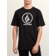 [VOLCOM] 볼컴 반팔티셔츠 CRISP STONE SHORT SLEEVE TEE (black)