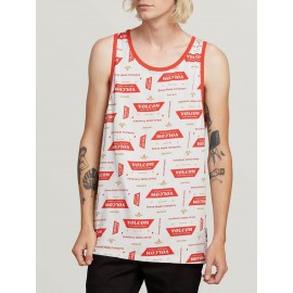 [VOLCOM] 볼컴 탱크탑 GARAGE BEERS TANK (WHITE)