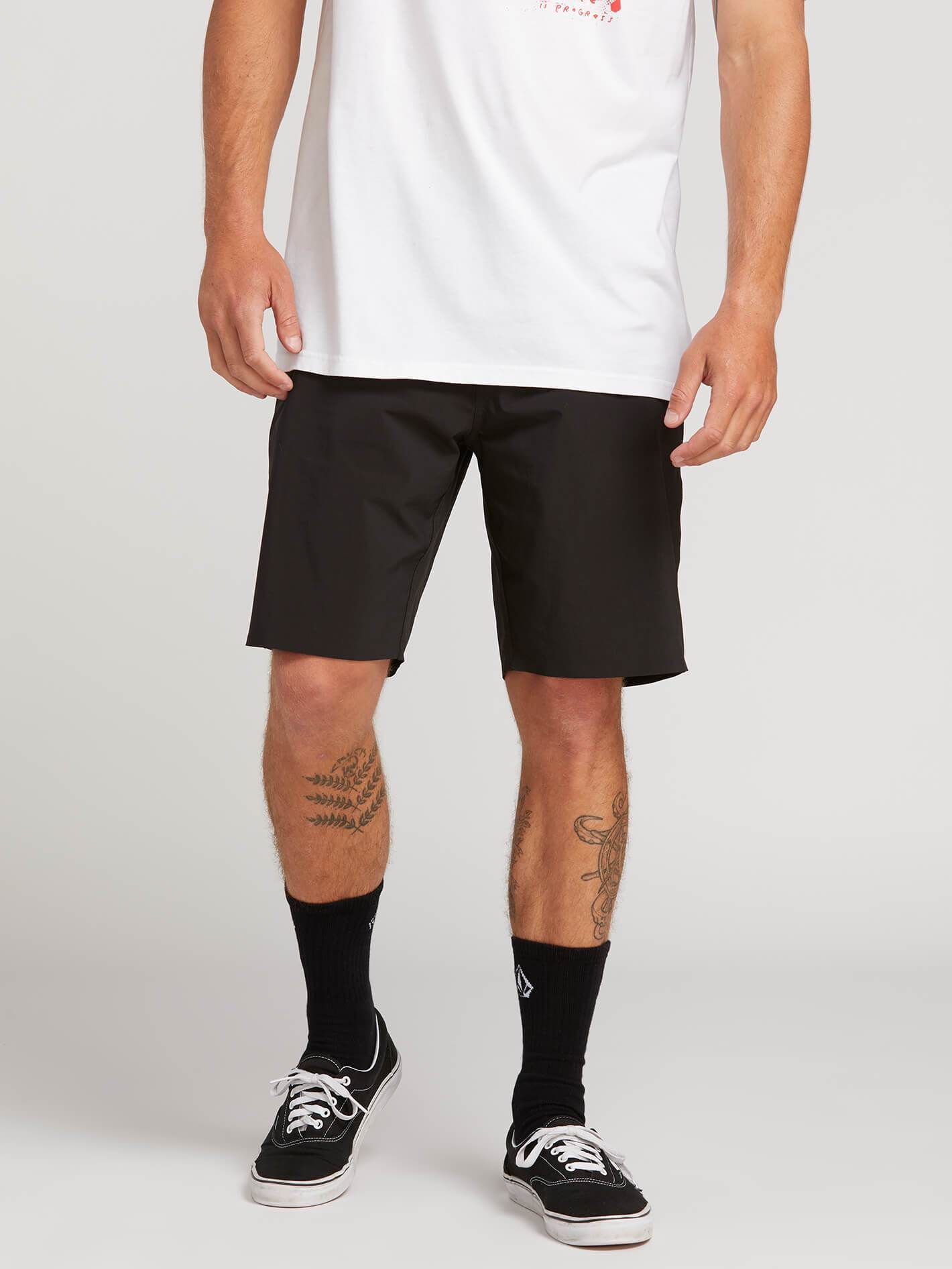 [VOLCOM] 볼컴 하이브리드숏 STONE LITE HYBRID SHORTS (BLACK)