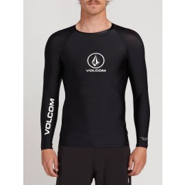 [VOLCOM] 볼컴 래쉬가드 2020 LIDO SOLID LONG SLEEVE RASHGUARD (BLACK)