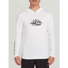 [VOLCOM] 볼컴 래쉬가드 SOUNDER HOODED LONG SLEEVE RASHGUARD (WHITE)