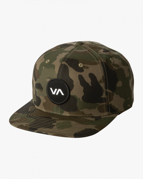 [RVCA] VA PATCH SNAPBACK CAM 루카 VA 패치 스냅백 카모