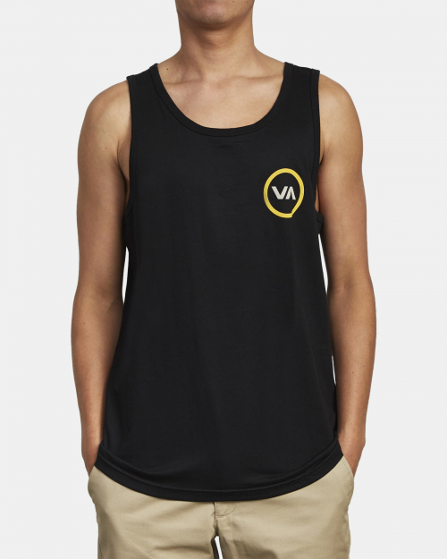 [RVCA] VA MOD TANK BLK 루카 브이에이 모드 탱크탑 블랙