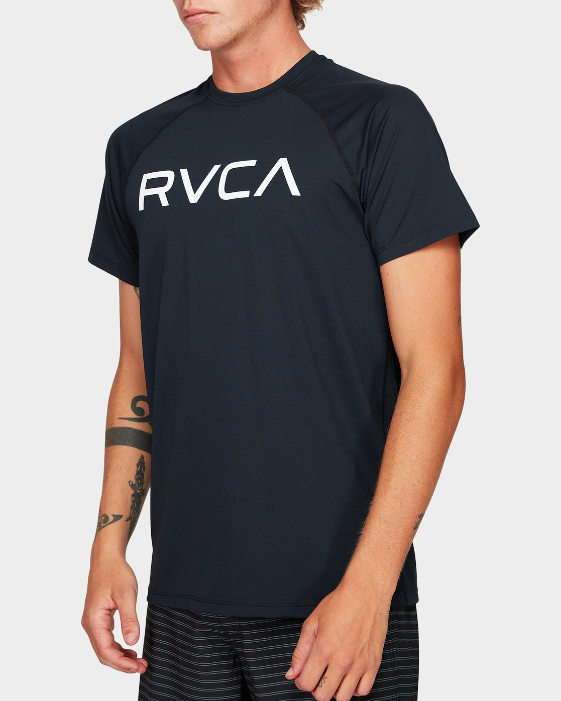 [RVCA] MICRO MESH SS TEE BLK 루카 마이크로 메쉬 티셔츠 블랙