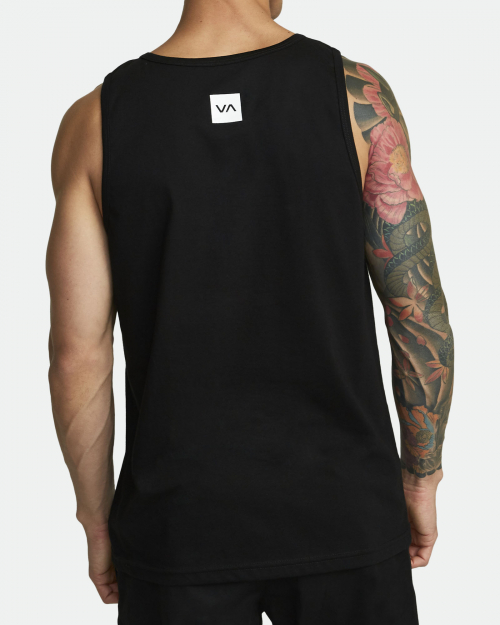 [RVCA] SPORT BALANCE BOX TANK BLK 루카 밸런스 박스 탱크탑 블랙