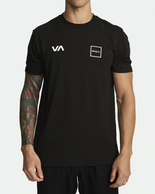 [RVCA] LANE SS BLK 루카 레인 티셔츠 블랙