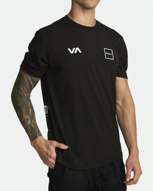 [RVCA] LANE SS BLK 루카 레인 티셔츠 블랙