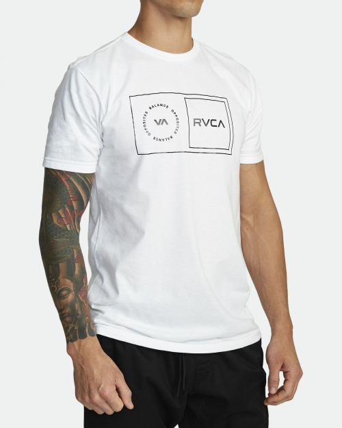 [RVCA] SPORT BALANCE BOX SS WHT 스포츠 밸런스 박스 티셔츠 화이트