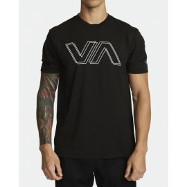 [RVCA] VA OFFSET SS BLK 루카 브이에이 오프셋 티셔츠 블랙