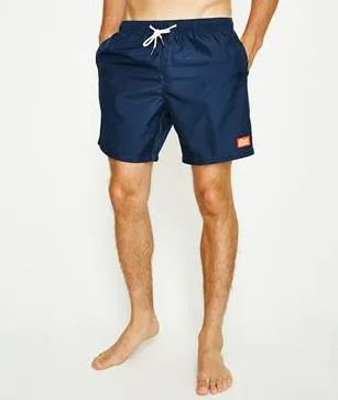 데우스 DEUS EX MACHINA 보드숏 반바지 Plains 16 Inch Boardshort 네이비 Navy