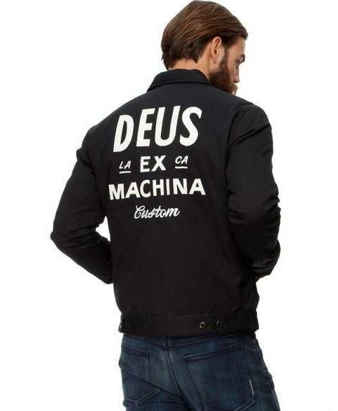 데우스 DEUS EX MACHINA WORKWEAR JACKET 워크웨어 자켓 블랙