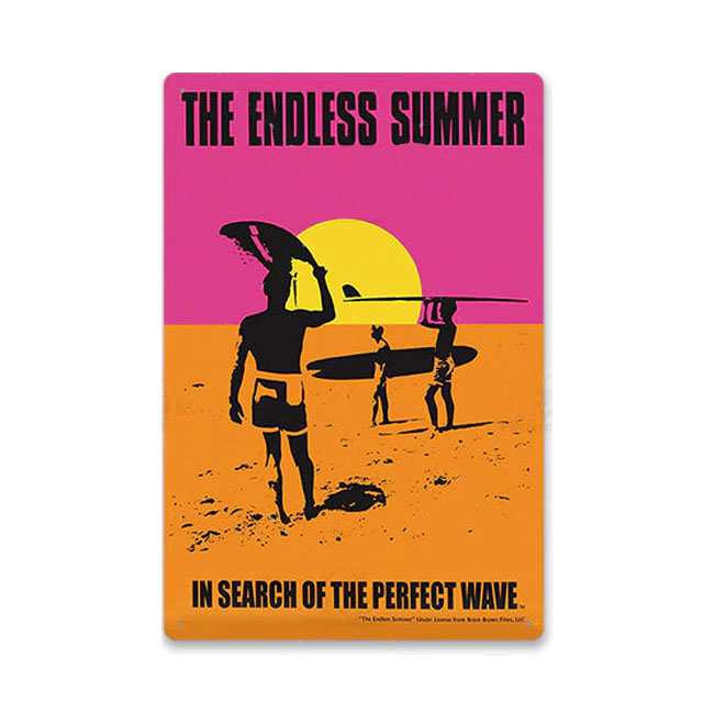 서핑 인테리어 빈티지 스틸 판넬 ENDLESS SUMMER