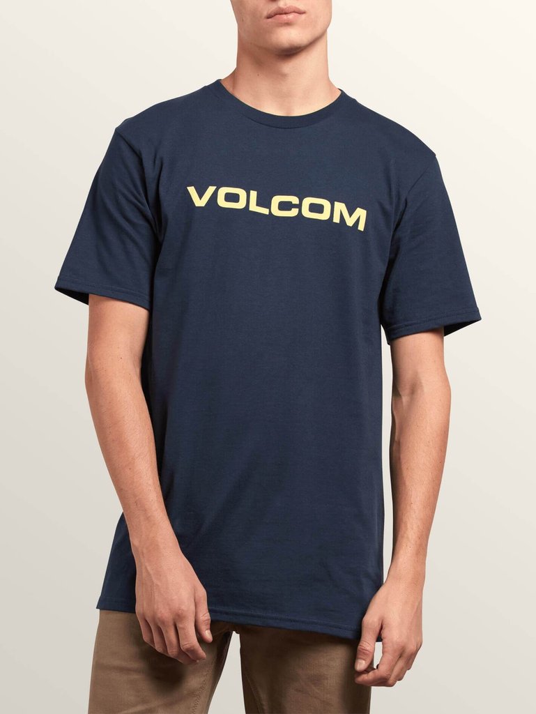 [VOLCOM] 볼컴 반팔티셔츠 CRISP EURO SHORT SLEEVE TEE NVY