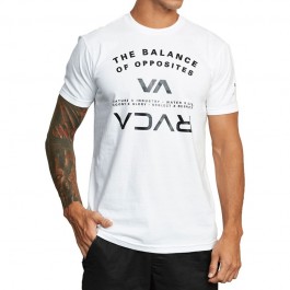 [RVCA] VA SPORT BALANCE ARC WHT 루카 반팔 래쉬가드 겸용 티셔츠