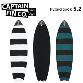 웨이크서핑보드/서핑숏보드/피쉬보드 삭 5.2 [캡틴핀] Hybrid Surfboard Sock Black 니트케이스,소프트케이스