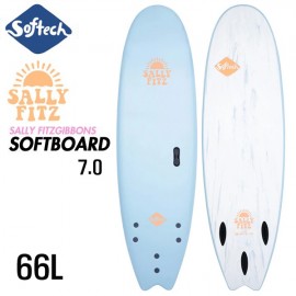 서핑보드 소프트보드 7.0 (SOFTECH) HANDSHAPED SALLY FITZGIBBONS (핀포함)