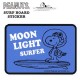 서핑 스티커 SNOOPY SURFBOARD STICKER 스누피 스티커 - MOON LIGHT SURFER