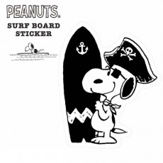 서핑 스티커 SNOOPY SURFBOARD STICKER 스누피 스티커 - PIRATE