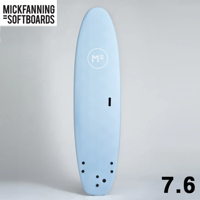 비기너용 서핑보드 믹패닝 소프트보드 7.6 MICK PANNING SUPER SOFT SURFING SCHOOL (핀포함)