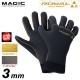 겨울용 서핑 글로브 [Bewet] MAGIC ROYAL GLOVES 3mm 풀기모