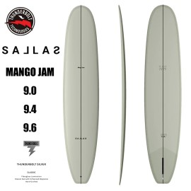 (예약) 서핑롱보드 [KAI SALLAS] MANGO JAM VOLAN 카이살라스 싱글핀 망고잼 THUNDERBOL