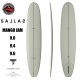 (예약) 서핑롱보드 [KAI SALLAS] MANGO JAM VOLAN 카이살라스 싱글핀 망고잼 THUNDERBOL