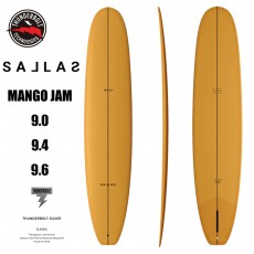 (예약) 서핑롱보드 [KAI SALLAS] MANGO JAM MANGO 카이살라스 싱글핀 망고잼 THUNDERBOLT