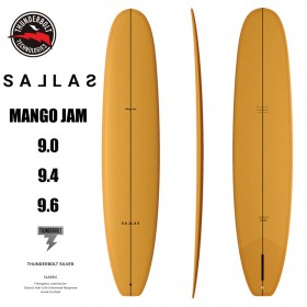 (예약) 서핑롱보드 [KAI SALLAS] MANGO JAM MANGO 카이살라스 싱글핀 망고잼 THUNDERBOLT