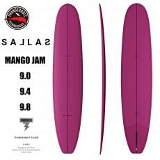 (예약) 서핑롱보드 [KAI SALLAS] MANGO JAM MAGENTA 카이살라스 싱글핀 망고잼 THUNDERBOLT