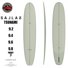 (예약)서핑롱보드 [KAI SALLAS] TSUNAMI VOLAN 카이살라스 싱글핀 츠나미 THUNDERBOLT