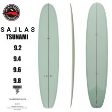 (예약)서핑롱보드 [KAI SALLAS] TSUNAMI SAGE 카이살라스 싱글핀 츠나미 THUNDERBOLT