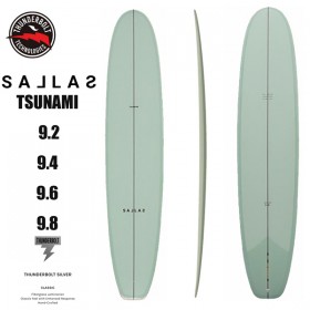 (예약)서핑롱보드 [KAI SALLAS] TSUNAMI SAGE 카이살라스 싱글핀 츠나미 THUNDERBOLT