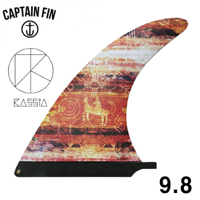 서핑롱보드핀 캡틴핀 9.8 [CAPTAIN FIN] KASSIA MEADOR TIE DYE RED