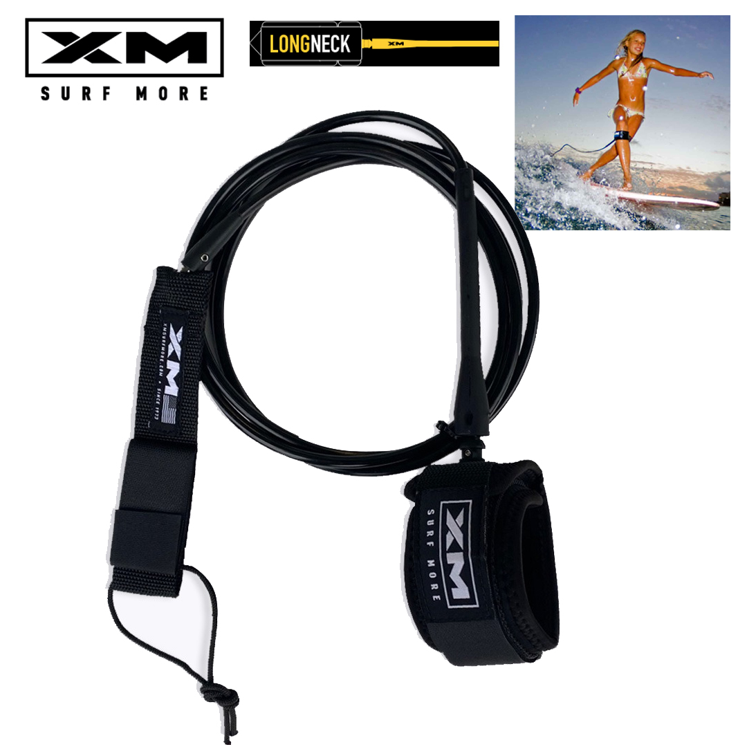 서핑리쉬 로깅용 롱보드 무릎리쉬 [XM] LONGNECK REGULAR BLACK