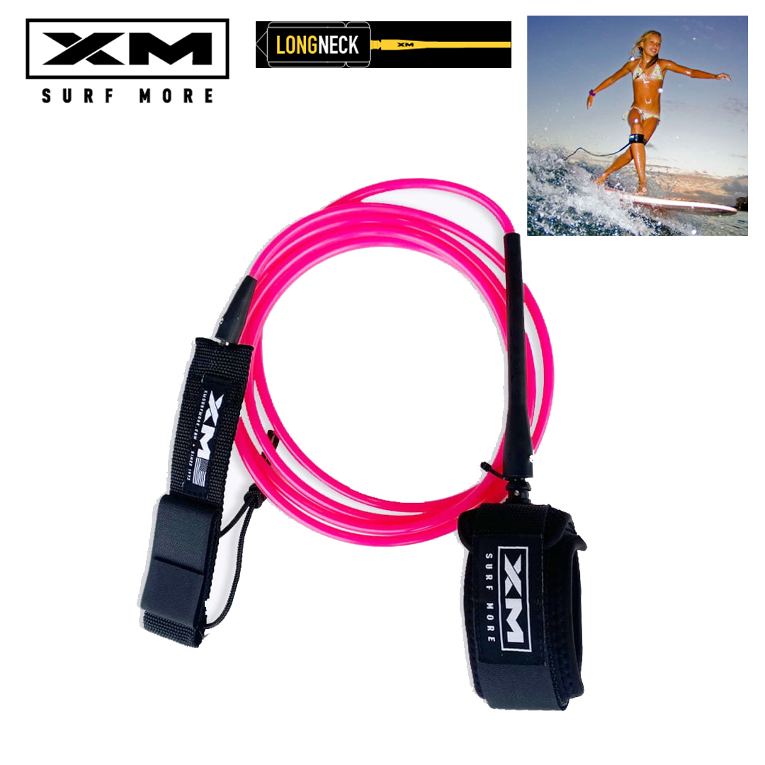 서핑리쉬 로깅용 롱보드 무릎리쉬 [XM] LONGNECK REGULAR HOT PINK