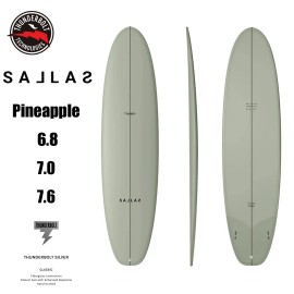 (예약) 서핑미드랭스 펀보드 [KAI SALLAS] PINEAPPLE VOLAN 카이살라스 트윈핀 파인애플 THUNDERBOLT