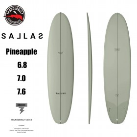 (예약) 서핑미드랭스 펀보드 [KAI SALLAS] PINEAPPLE VOLAN 카이살라스 트윈핀 파인애플 THUNDERBOLT